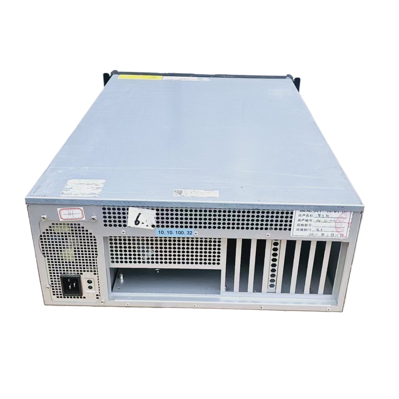 8 Gpu 4U Server Chassis - 4U Industrie-Rack-Servergehäuse, EATX-Mainboard-kompatibel, 8 PCI-E-Steckplätze, Unterstützung