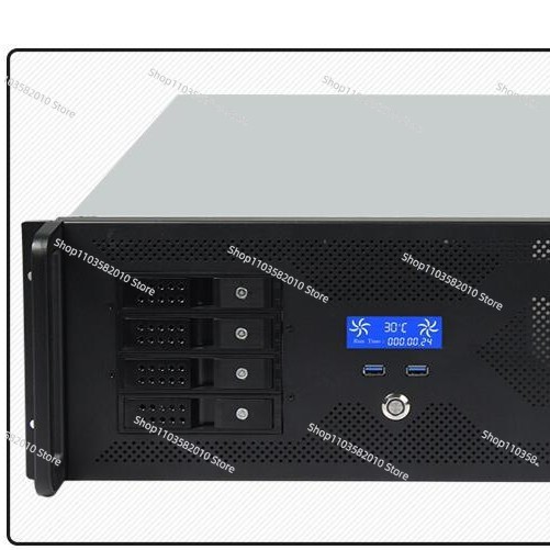 8 Gpu 4U Server Chassis - 4U Hot-Swap-fähiges Servergehäuse, Multi-Kartensteckplatz, 8 Steckplätze,