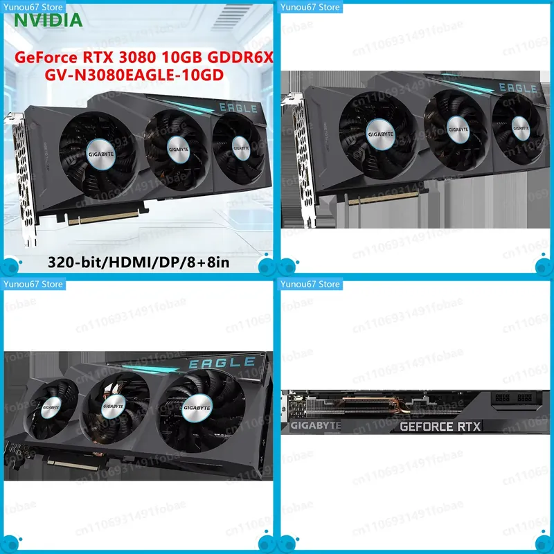 Rtx 3080 10Gb Gpu - Für GIGABYTE RTX 3080 GV N3080EAGLE