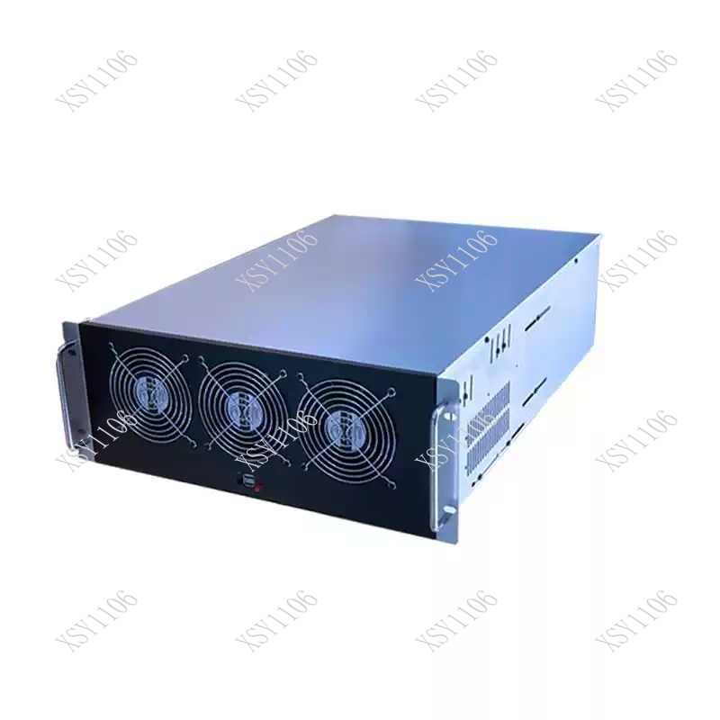 8 Gpu 4U Server Chassis - 6/8-Karten 4U ATX Industrielles Steuerungsgehäuse Multi-GPU-Servergehäuse