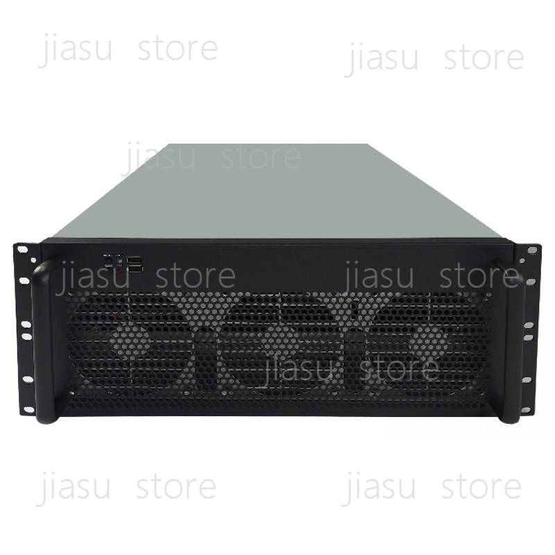 8 Gpu 4U Server Chassis - 4U 6/8 GPU Multi-Grafikkarten-Gehäuse, Industrielles Steuerungs-Servergehäuse,