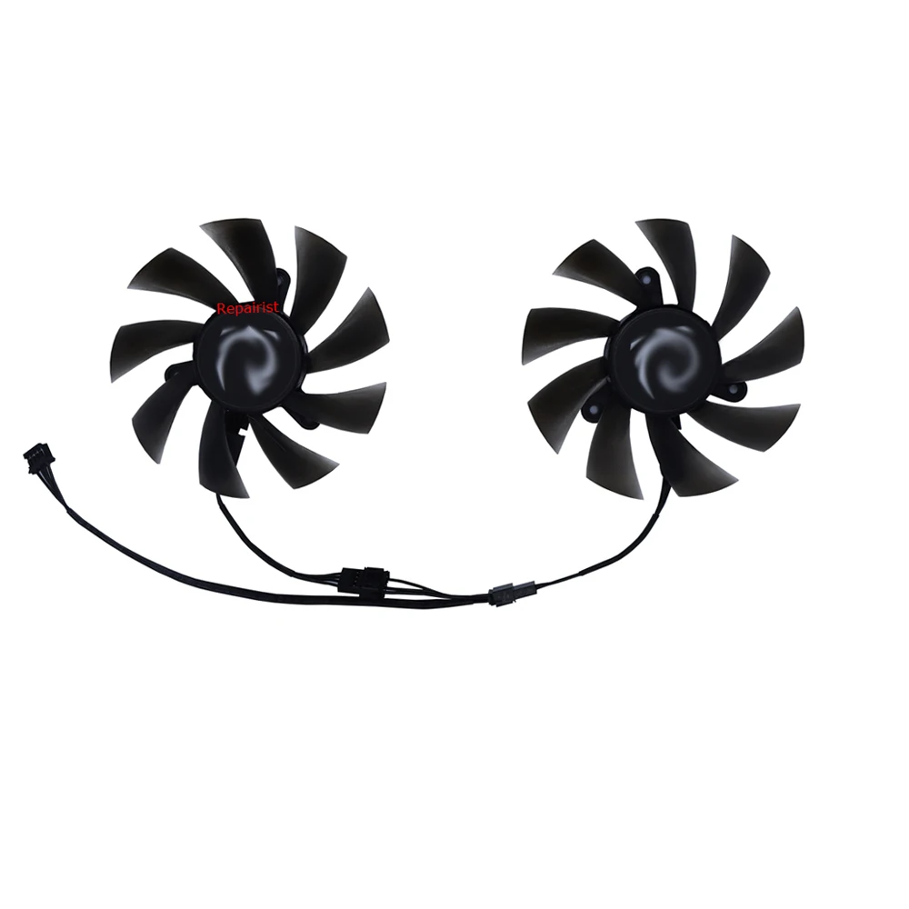 Rx 580 8Gb 2048Sp Gpu - 2 teile/satz, pla09215b12h, GPU-Grafikkarten lüfter, ga92s2h,