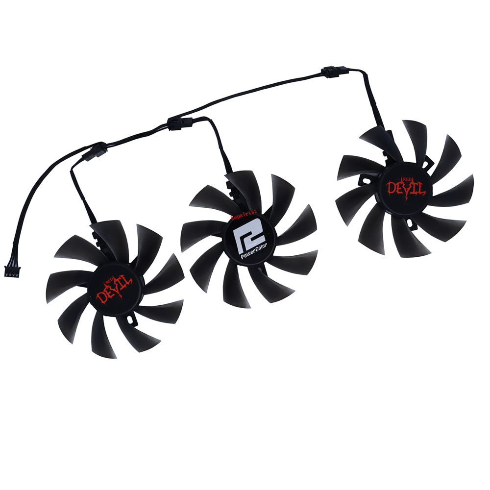 Rx 5700 Xt 8Gb Video Card - 3 teile/satz, DIY T129215bu, GPU-Grafik lüfter,