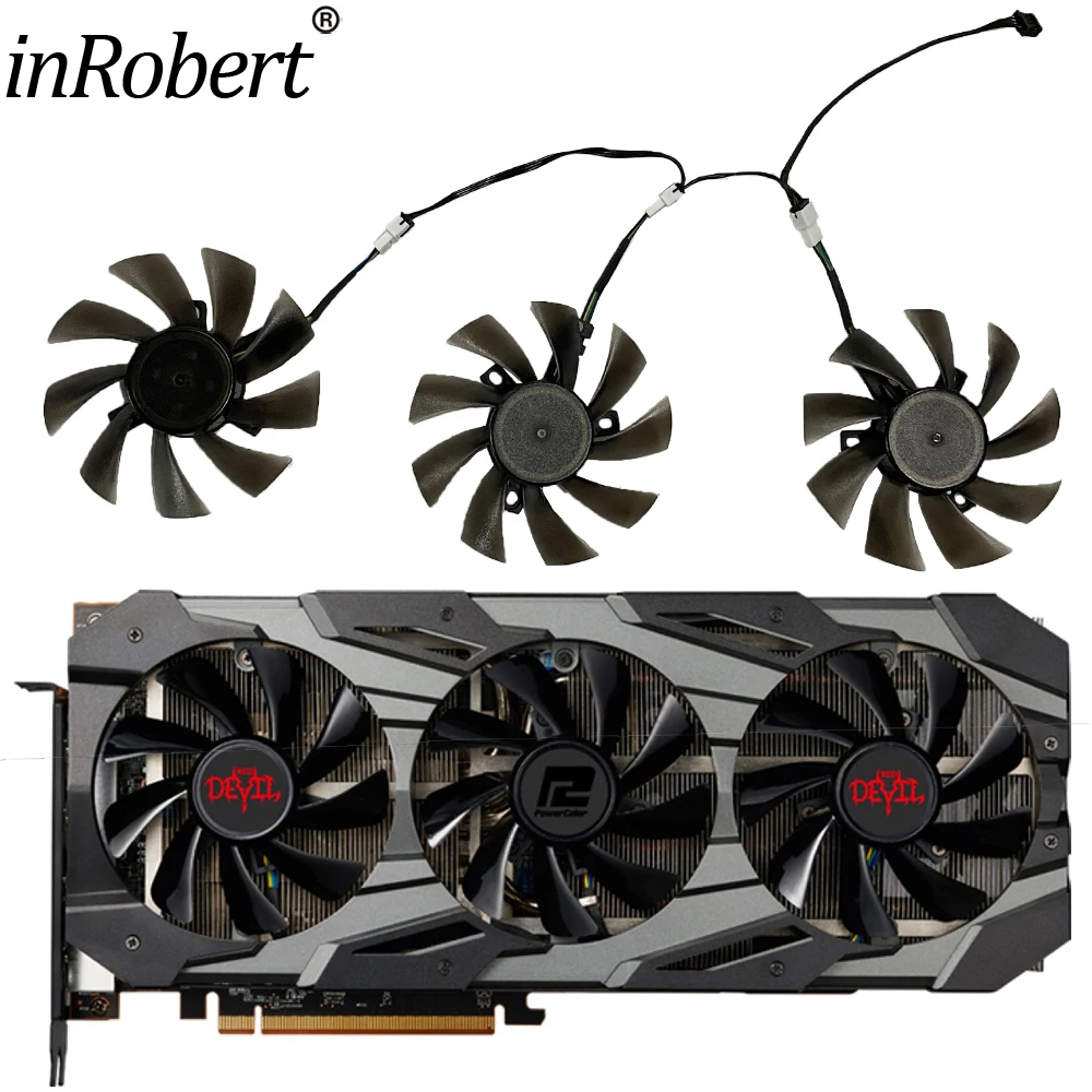 Rx 5700 Xt 8Gb Video Card - DIY 85MM T 129215 SU Grafikkartenlüfter