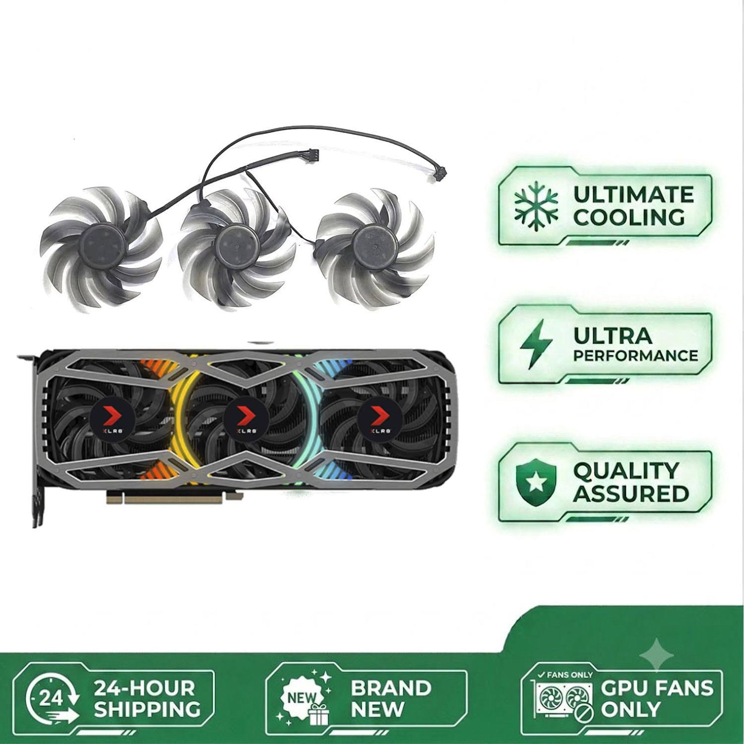 NEU Geeignet für PNY RTX 3070  – Rtx 3090 24Gb Graphics Card Bewertung und Preis