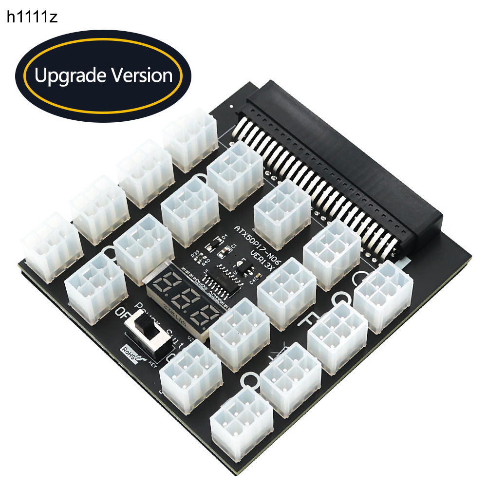 PCI-E 12V 50Pin auf ATX 17 x 6 – 2400W Server Psu Breakout Board Bewertung und Preis