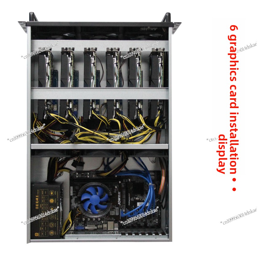 4U Multi-Grafikkarten-Gehäuse  – 8 Gpu 4U Server Chassis Bewertung und Preis