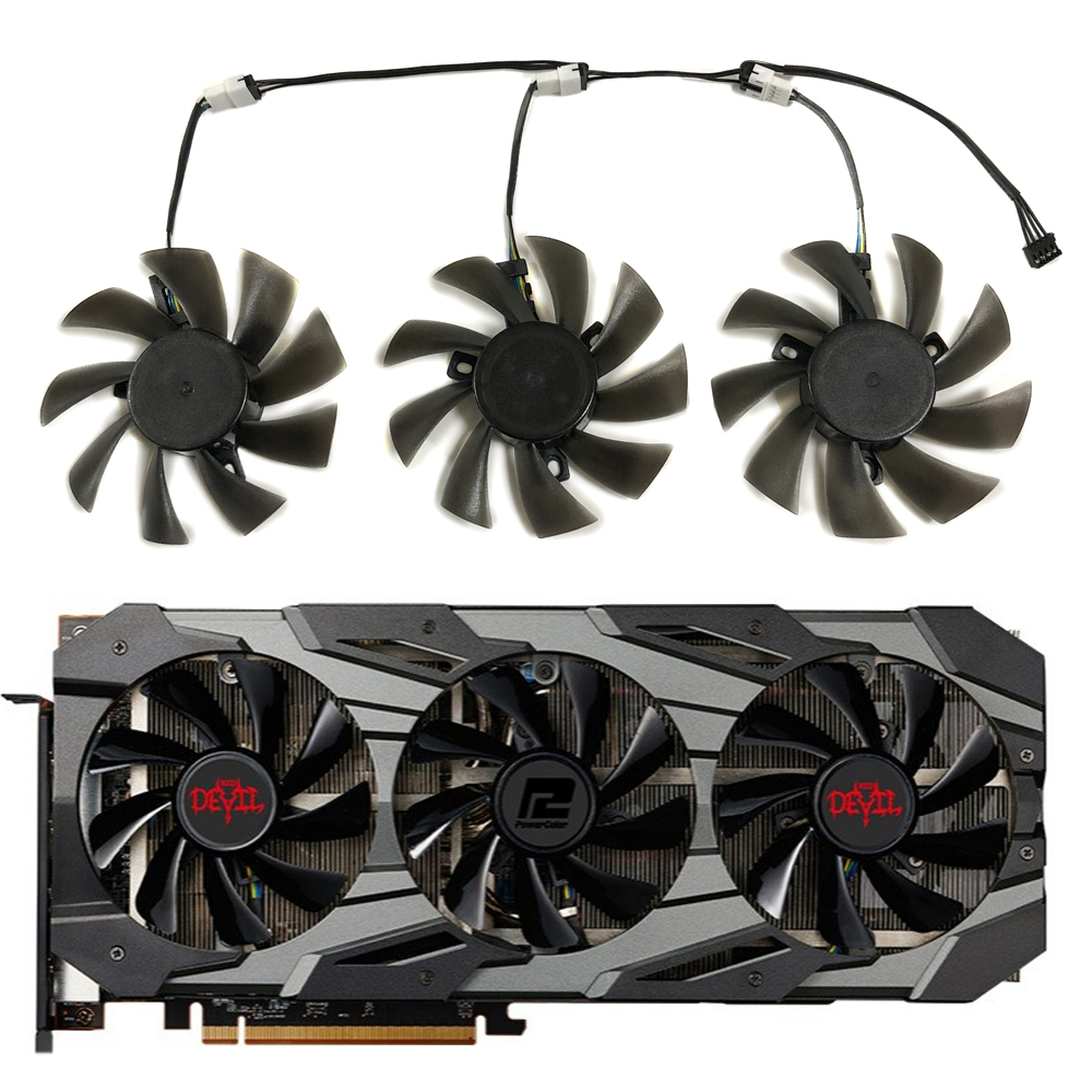 3 Teile/satz DIY T 129215 BU,  – Rx 5700 Xt 8Gb Video Card Bewertung und Preis