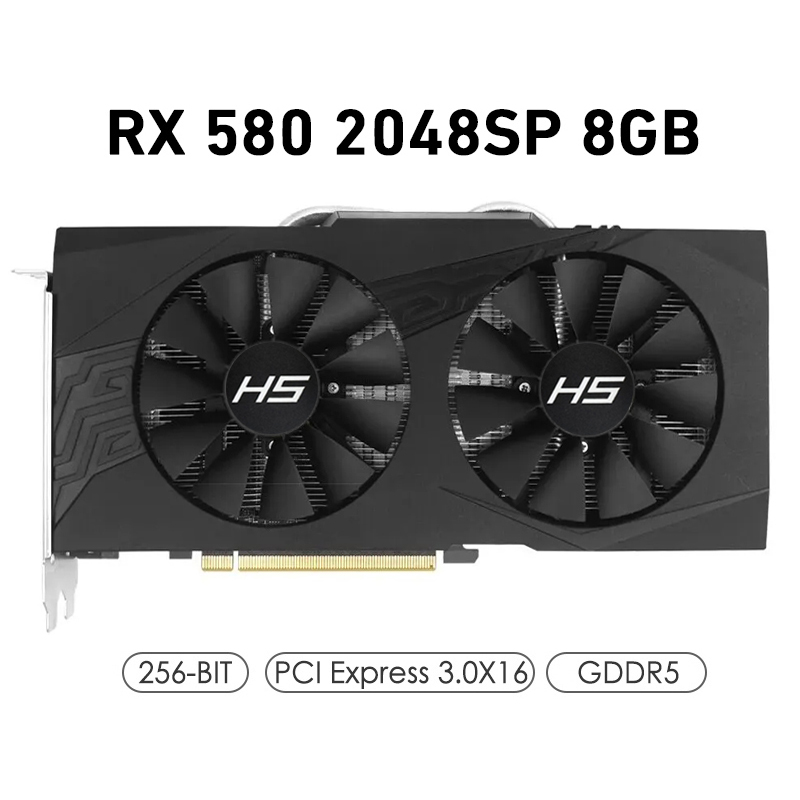 Günstigste RX580 Placa De Graf – Rx 580 8Gb 2048Sp Gpu Bewertung und Preis