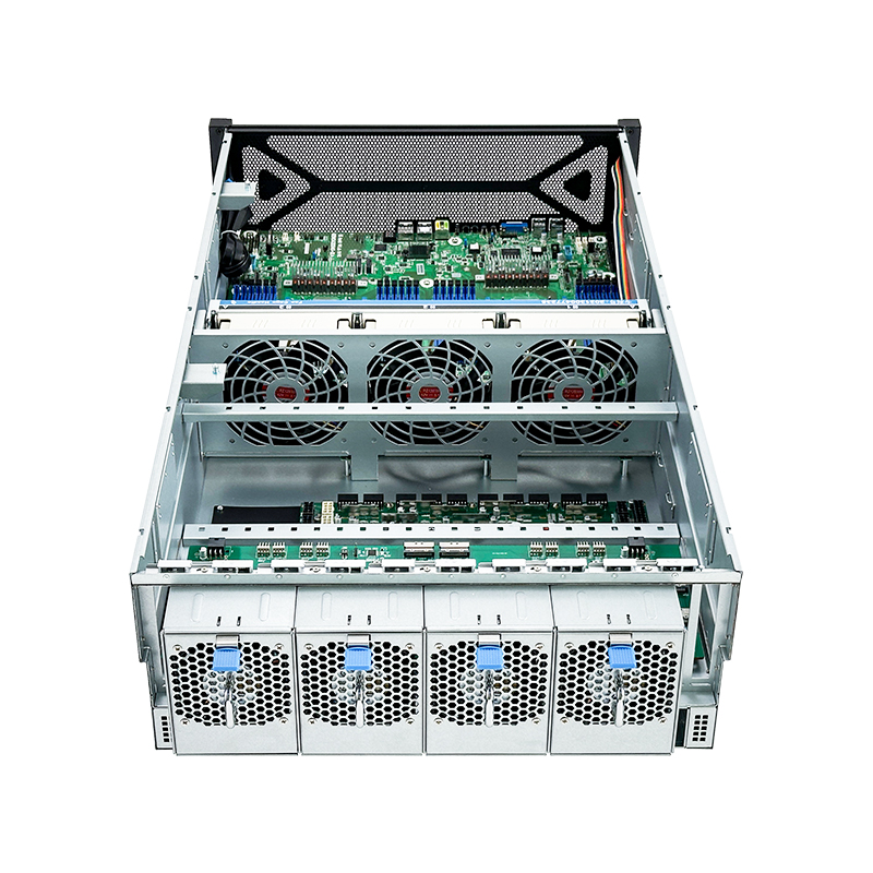 Hochwertiges 4U Aluminium GPU- – 8 Gpu 4U Server Chassis Bewertung und Preis