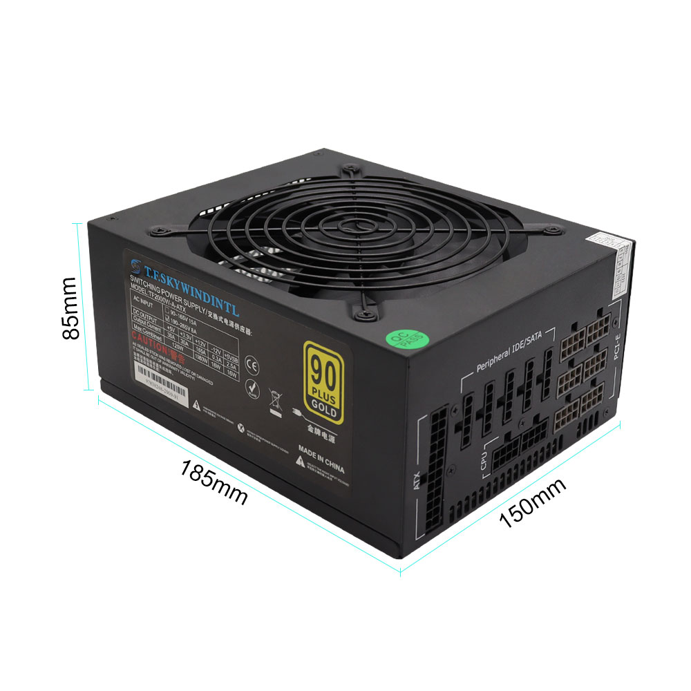 Volle Moduler ATX PC Netzteil  – 2000W Atx Mining Power Supply Bewertung und Preis