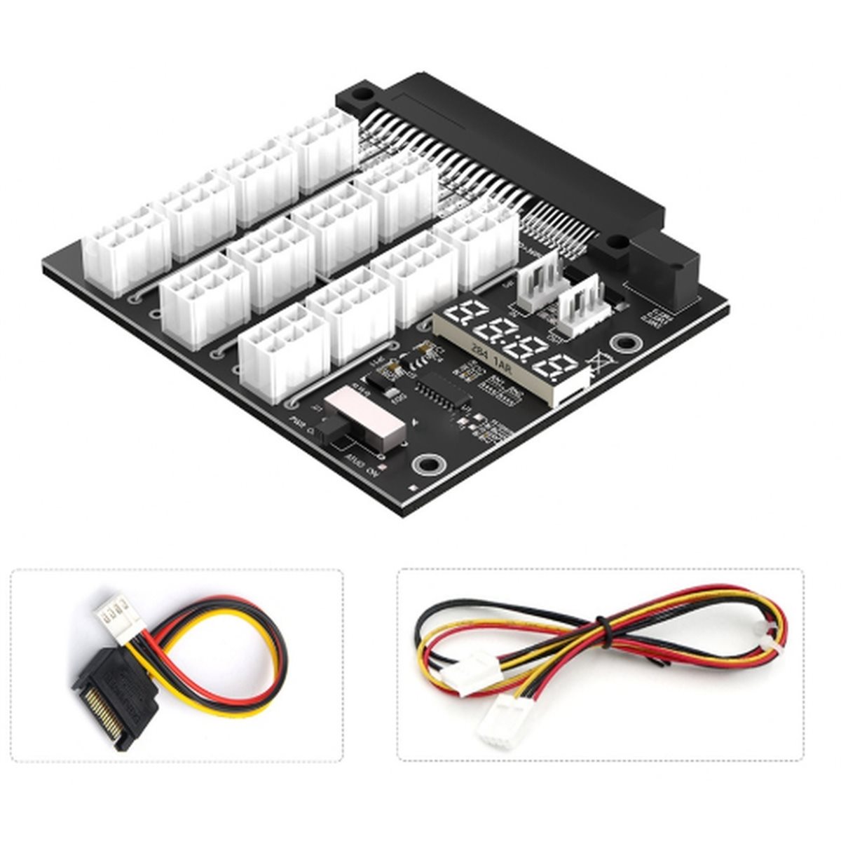 12-Port PCIe 6-Pin-Anschluss B – 2400W Server Psu Breakout Board Bewertung und Preis