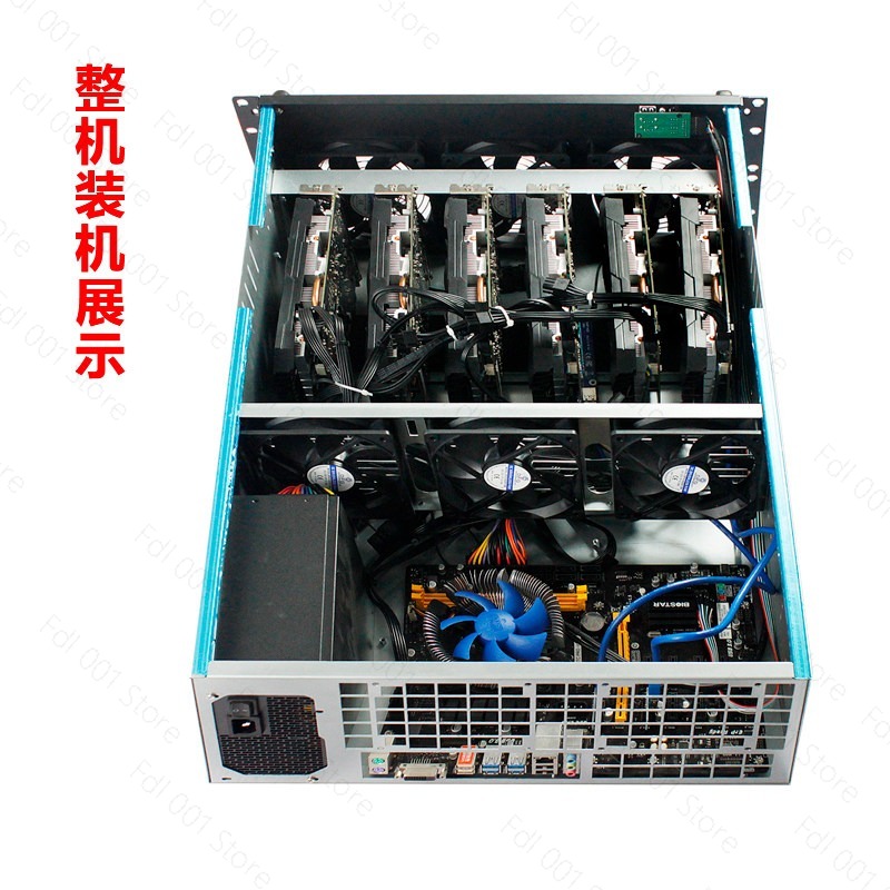 4U Multi-Grafikkarten-Gehäuse  – 8 Gpu 4U Server Chassis Bewertung und Preis