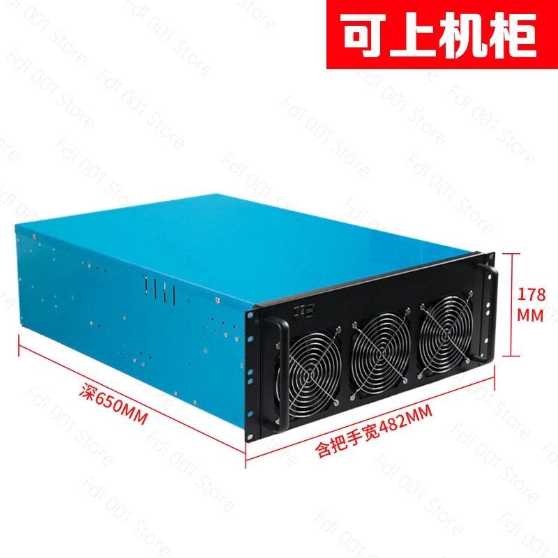 4U Multi-Grafikkarten-Gehäuse  – 8 Gpu 4U Server Chassis Bewertung und Preis