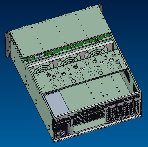 Rack 4U 4 Bays Hotswap Serverg – 8 Gpu 4U Server Chassis Bewertung und Preis