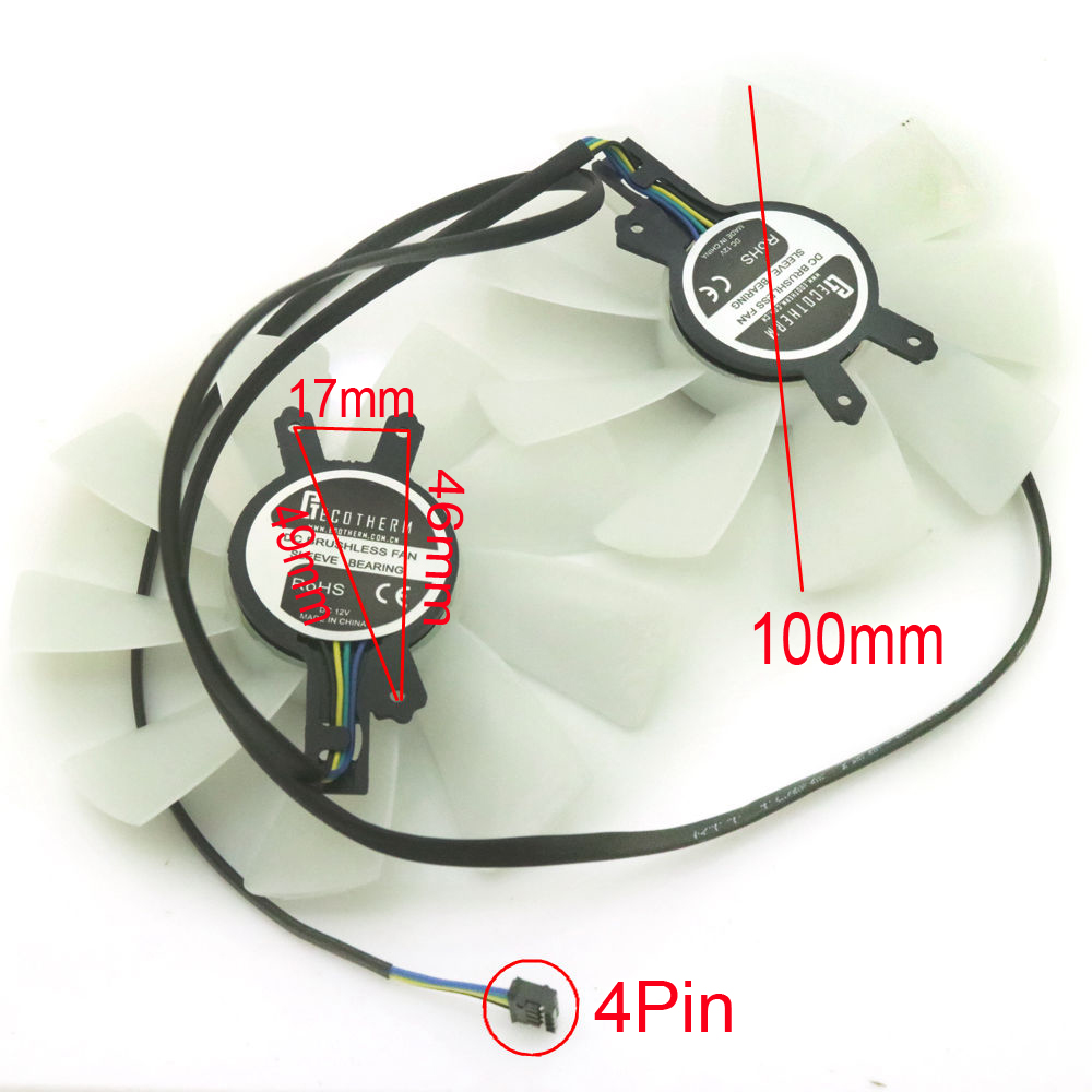 2 teile/los CFM10012H12SPA 12V – Rtx 3070 8Gb Graphics Card Bewertung und Preis